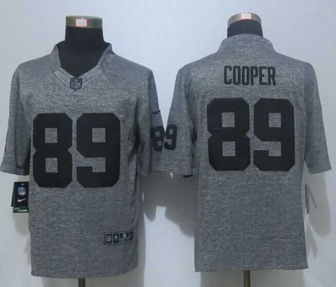 Nike Limited Oakland Raiders #89 Cooper Men's Stitched Gridiron Gray Jerseys,We sell and wholesale Nike Limited Oakland Raiders #89 Cooper Men's Stitched Gridiron Gray Jerseys on line form chian!